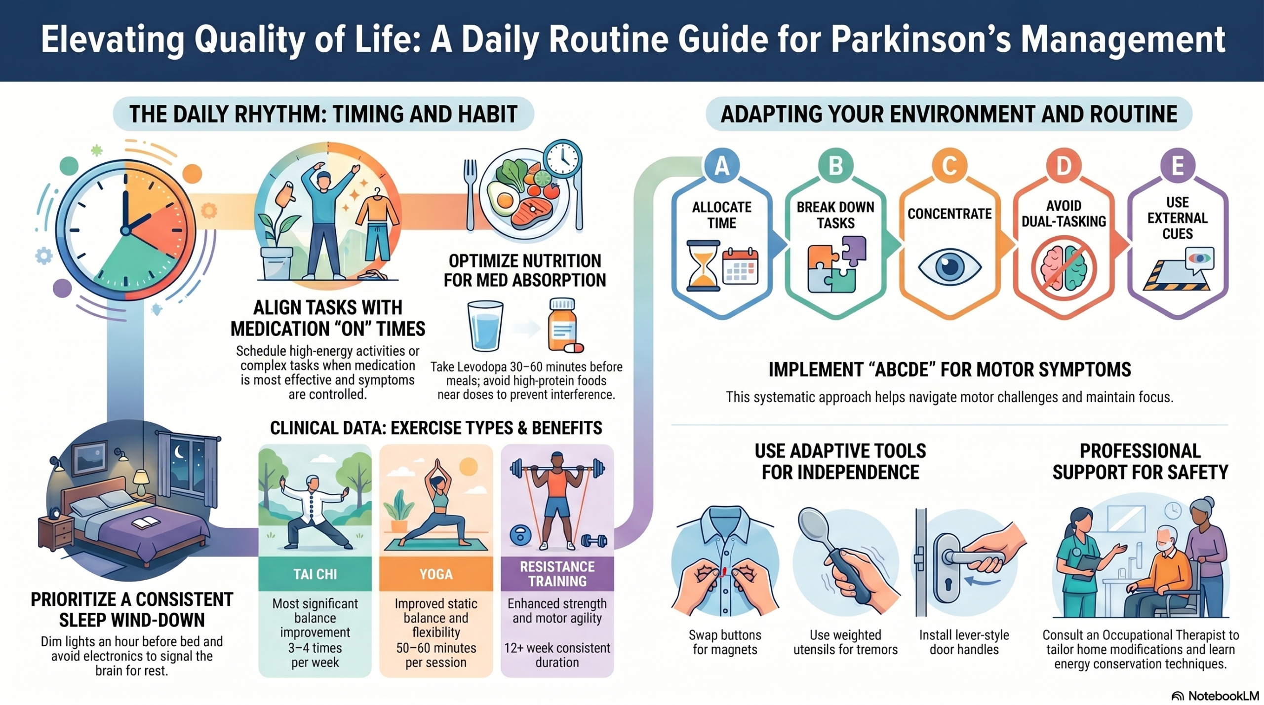 PARKINSON'S DAILY ROUTINE