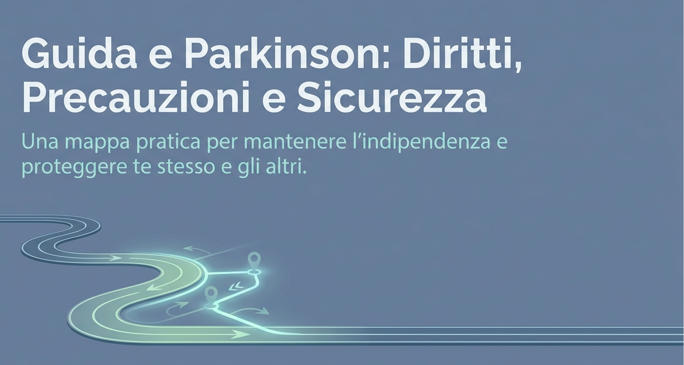 guidare con il parkinson: infografica