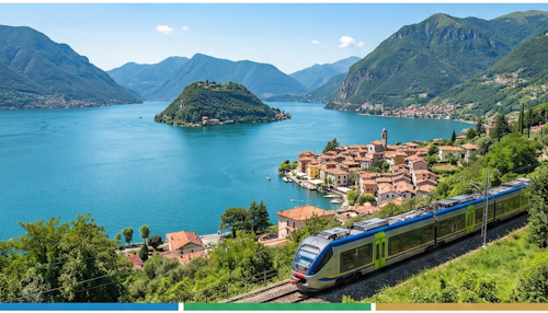 lake small train